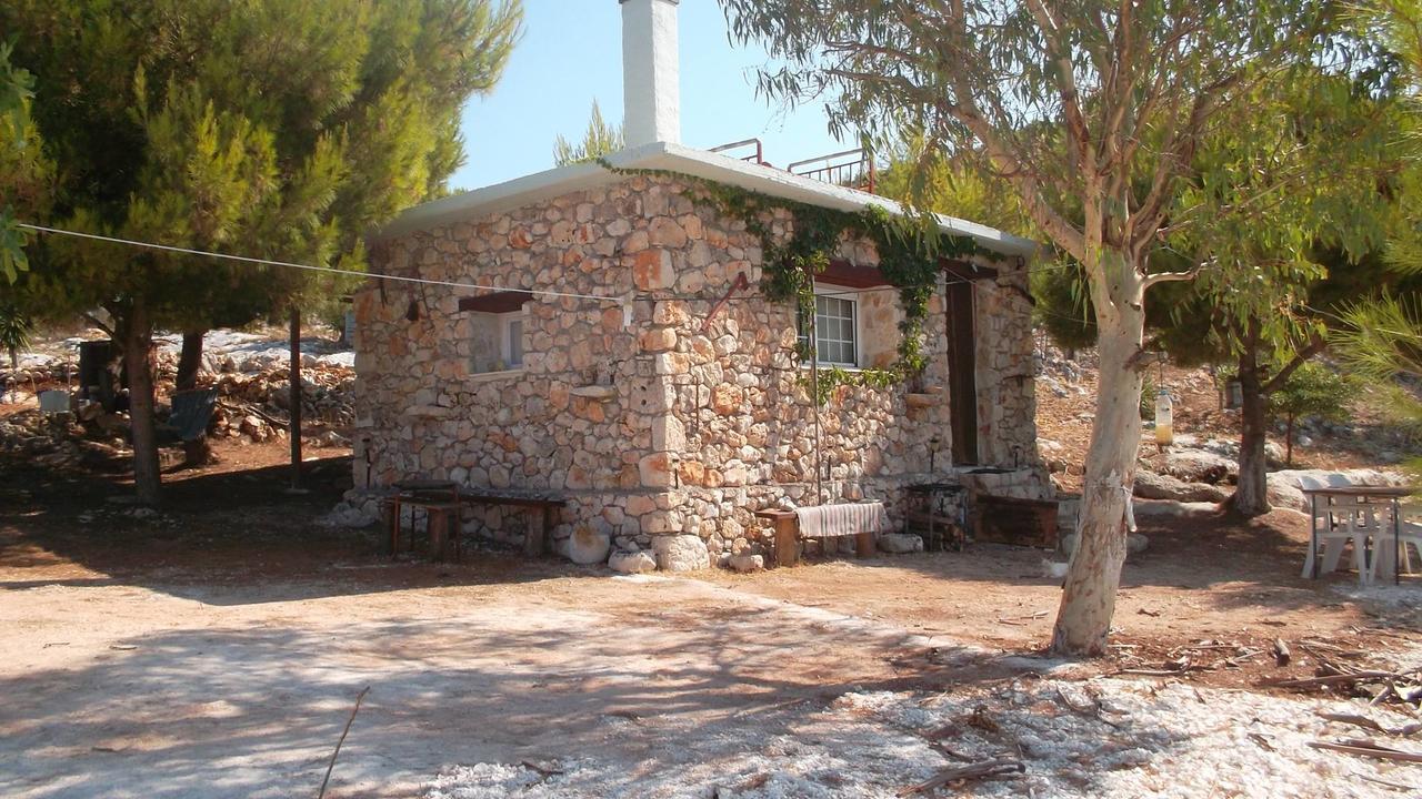 Villa Lithahiro Stone House Agalás Exterior foto