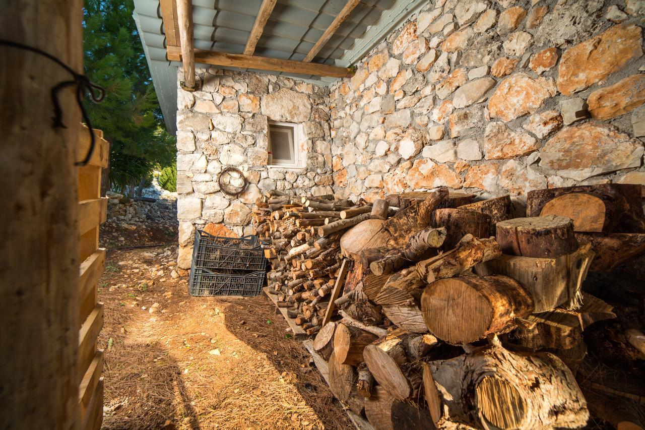 Villa Lithahiro Stone House Agalás Exterior foto